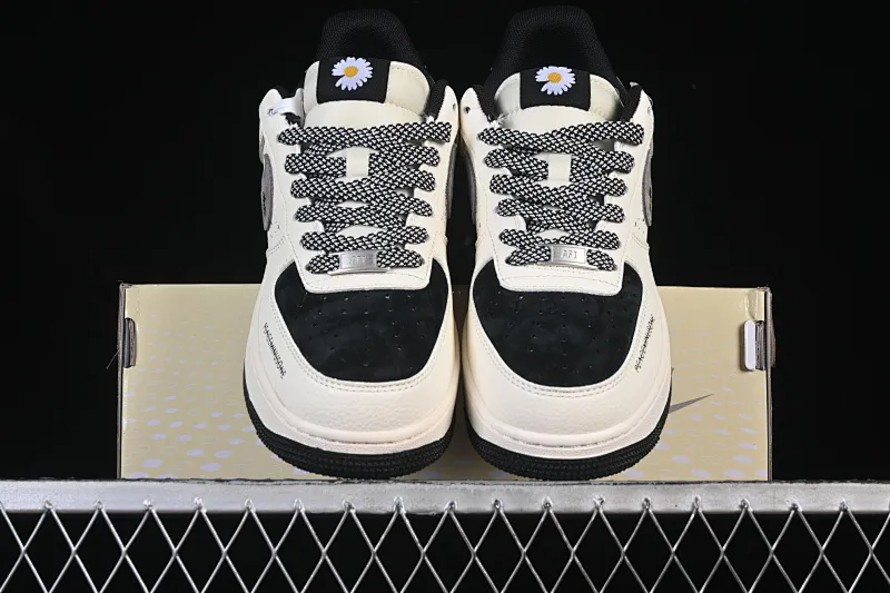 All Categories Nk Air Force 1 Air Force Series Nk Air Force 1 Low Air Force Low Nike Air Force 1'07 Low G-Dragon Co-branded Daisy Beige Black Gray Air Force 1 Low-top Casual Sneakers QW5606-265